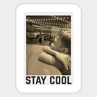 stay cool Sticker